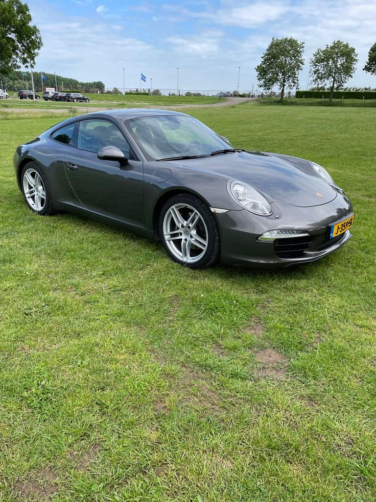 Porsche 911 3.4 Carrera PDK 2012 Grijs, Auto's, Porsche, Bedrijf, ABS, Adaptieve lichten, Adaptive Cruise Control, Airbags, Airconditioning