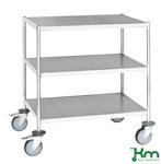 RVS serveerwagen, Ophalen of Verzenden, Gebruikt