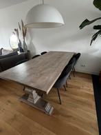 Eiken kloostertafel, Ophalen, Gebruikt, 100 tot 150 cm, Eikenhout