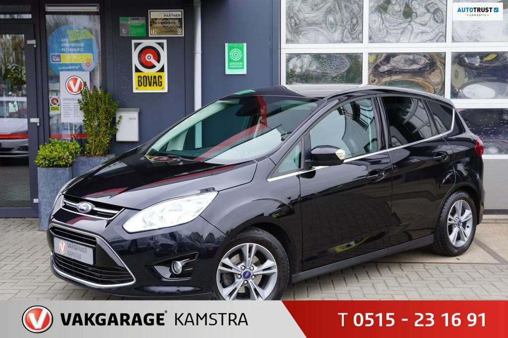 Ford C-Max 1.0 Lease Titanium Clima/Cruise/Stoelverw/PDC, Auto's, Ford, Voorwielaandrijving, Euro 5, 125 pk, Gebruikt