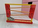 Vintage houten knikkerbaan - Klassiek speelgoed, Ophalen of Verzenden, Gebruikt, Jongen of Meisje