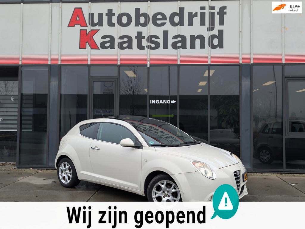 Alfa Romeo MiTo 1.4 - Clima - Cruise -, Voorwielaandrijving, Euro 5, Stof, Zwart