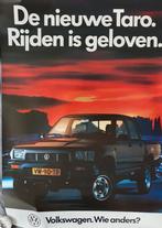 VW Taro poster 1990. De nieuwe Taro, Verzenden, Deurposter of groter, Rechthoekig Liggend, Zo goed als nieuw