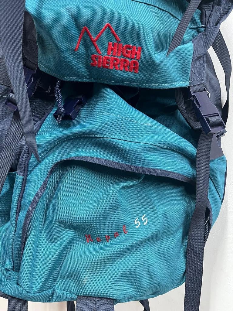 Stevige High Sierra Nepal 55 Backpack - Ideaal voor Trekking, Overige merken, 40 cm of meer, Gebruikt, Ophalen of Verzenden