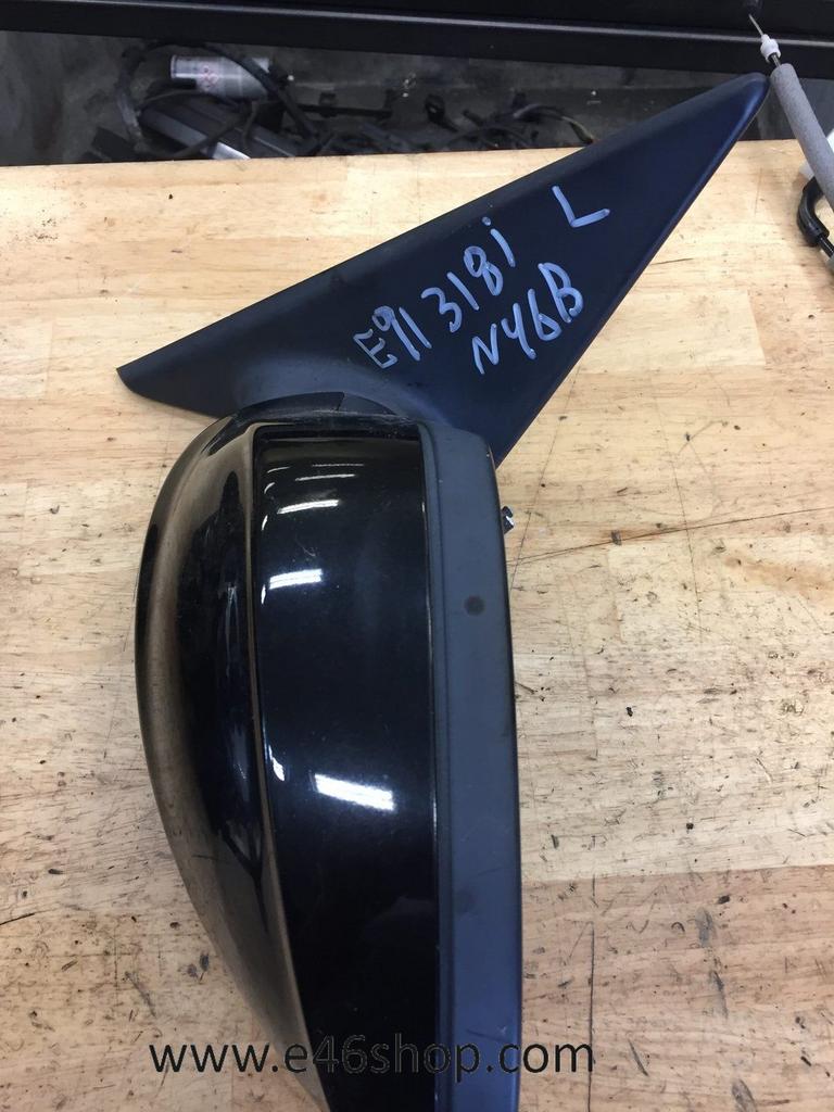 Spiegel BMW E90 E91 links BLACK SAPHIRE, Auto-onderdelen, Spiegels, BMW, Gebruikt, Ophalen of Verzenden