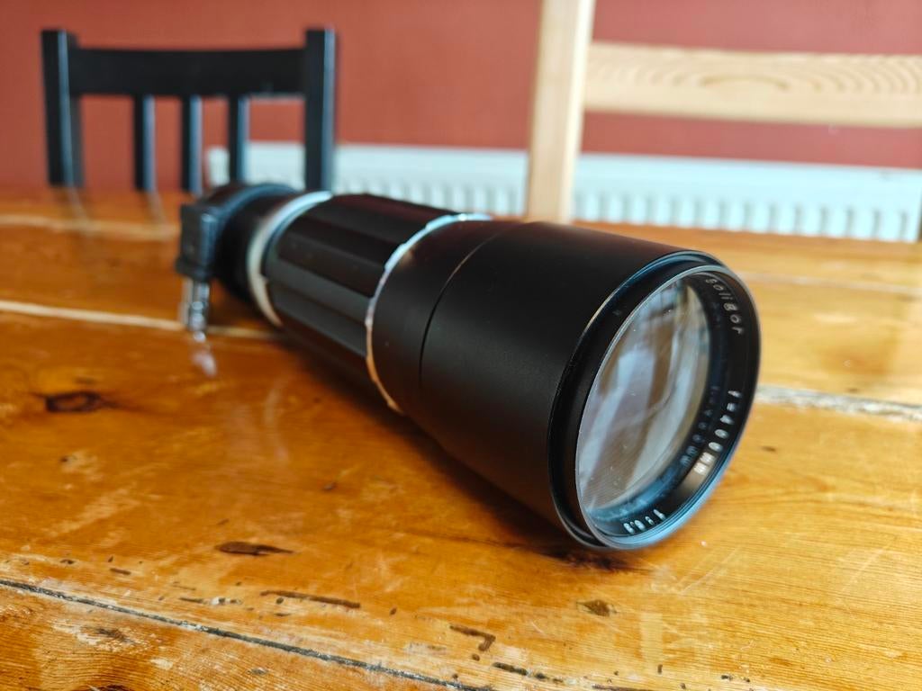 Soligor 400mm f6.3 m42 lens, Audio, Tv en Foto, Fotografie | Lenzen en Objectieven, Ophalen of Verzenden, Gebruikt, Telelens