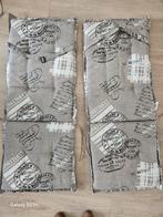 2 z.g.a.n. tuinstoelkussens - zomer - 50x46/70cm, Tuin en Terras, Ophalen, Zo goed als nieuw