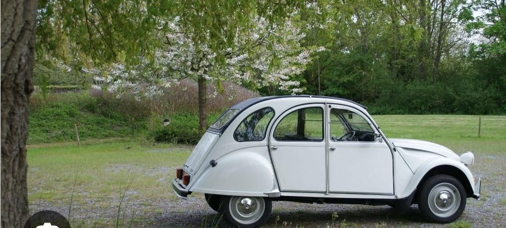 Citroën 2CV 0.6 Spec 1988 Wit, Voorwielaandrijving, 602 cc, 2CV, Cabriolet