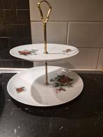 Etagère Rieber Bavaria met rozenmotief, Ophalen of Verzenden, Gebruikt