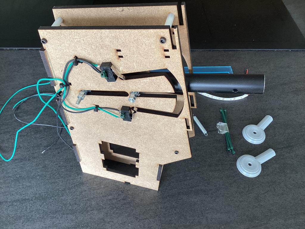 Boeing 737 landing gear lever, Ophalen of Verzenden, Zo goed als nieuw, Groter dan 1:72, Overige merken