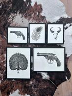 Vanilla Fly posters met lijsten (prijs per stuk), Minder dan 50 cm, Oorspronkelijke maker, Ophalen of Verzenden, Zo goed als nieuw