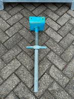 Layher kopspindel/kop spindel 0.60M gebruikt, Ophalen, Gebruikt, Gevelsteiger, 5 meter of hoger