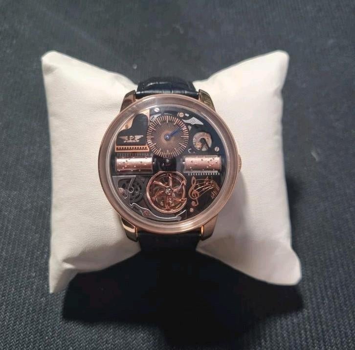 Jacob&Co Godfather Watch (PINDU) - Automatisch Herenhorloge, Overige merken, Leer, Polshorloge, Ophalen of Verzenden
