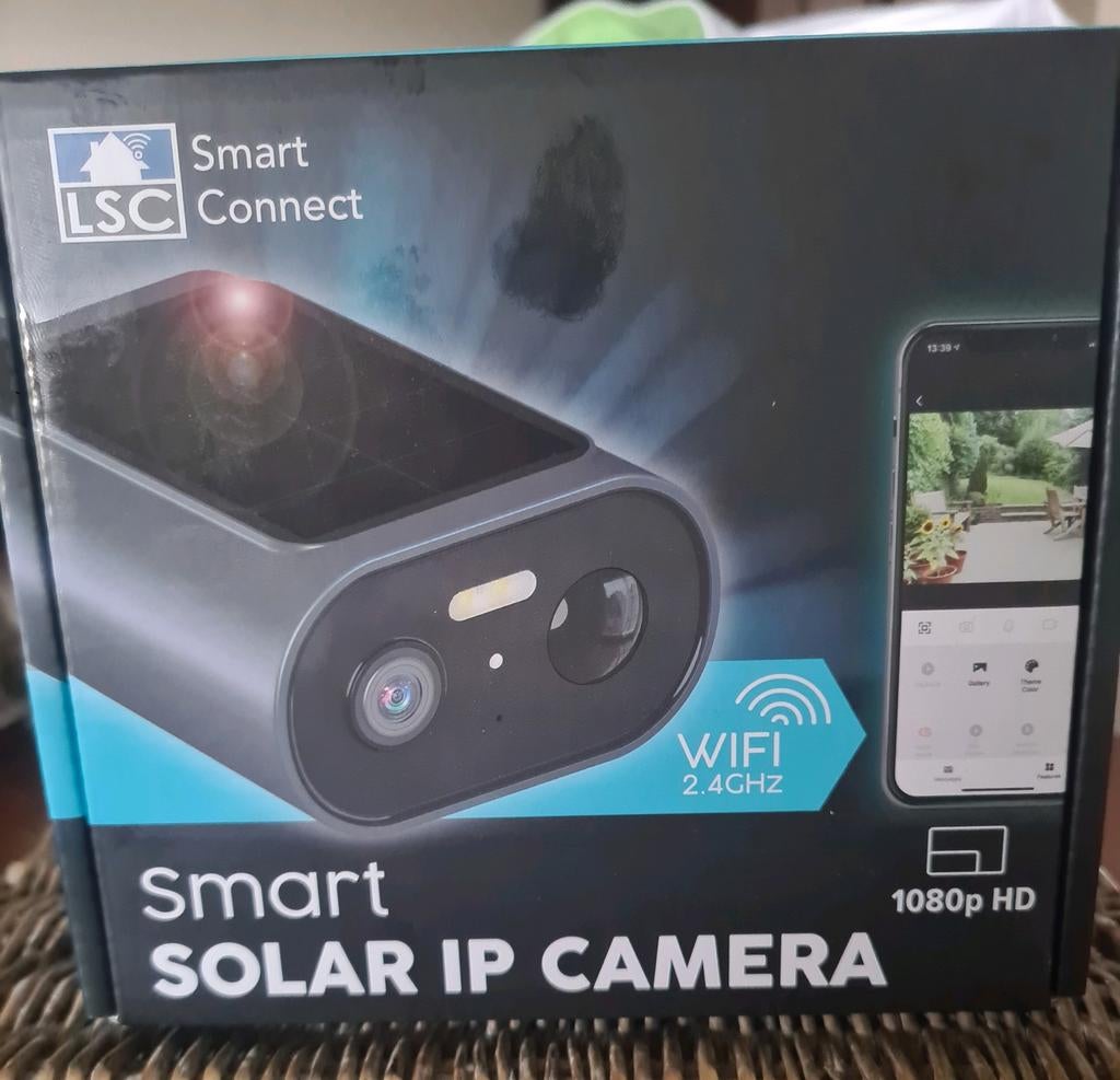 Lsc smart connect solar ip camera, Audio, Tv en Foto, Videobewaking, Ophalen of Verzenden, Nieuw, Buitencamera
