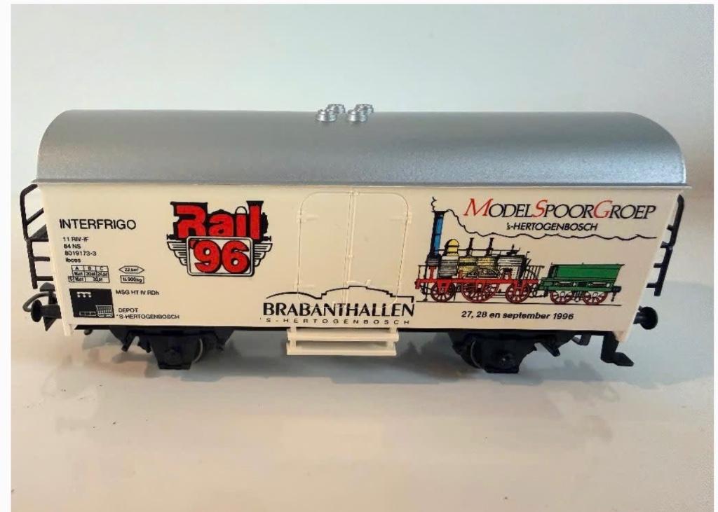 NS wagon Rail 96 modelspoorgroep ‘sHertogenbosch, Ophalen, Wisselstroom, Wagon, Märklin