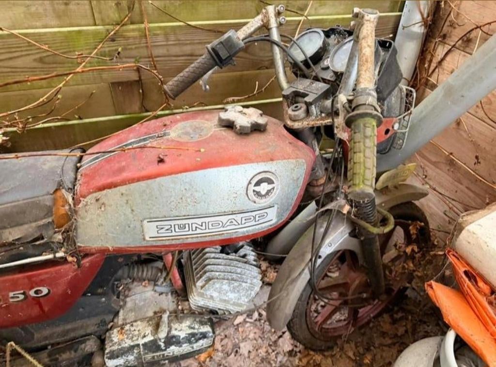 Zundapp gezocht met kenteken, Fietsen en Brommers, Brommers | Oldtimers, Ophalen of Verzenden, Overige merken