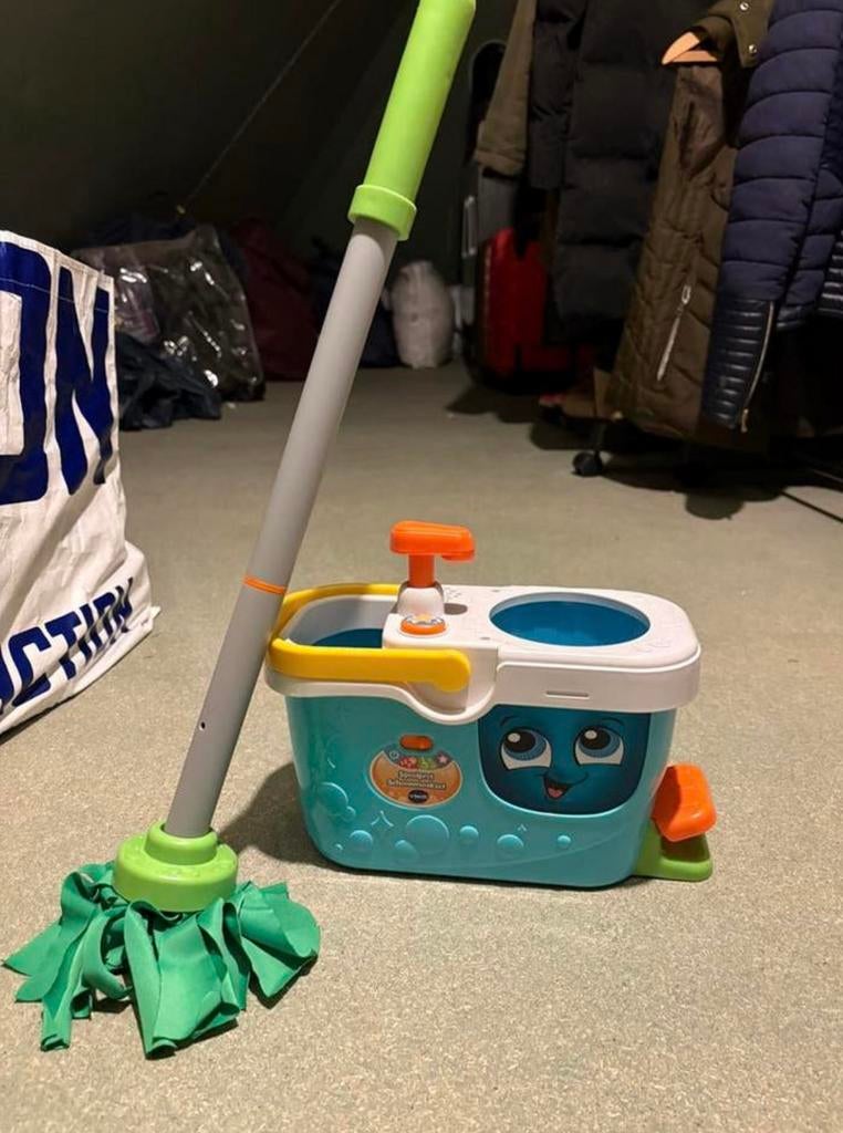 Vtech speelpret schoonmaakset, Ophalen of Verzenden, Zo goed als nieuw