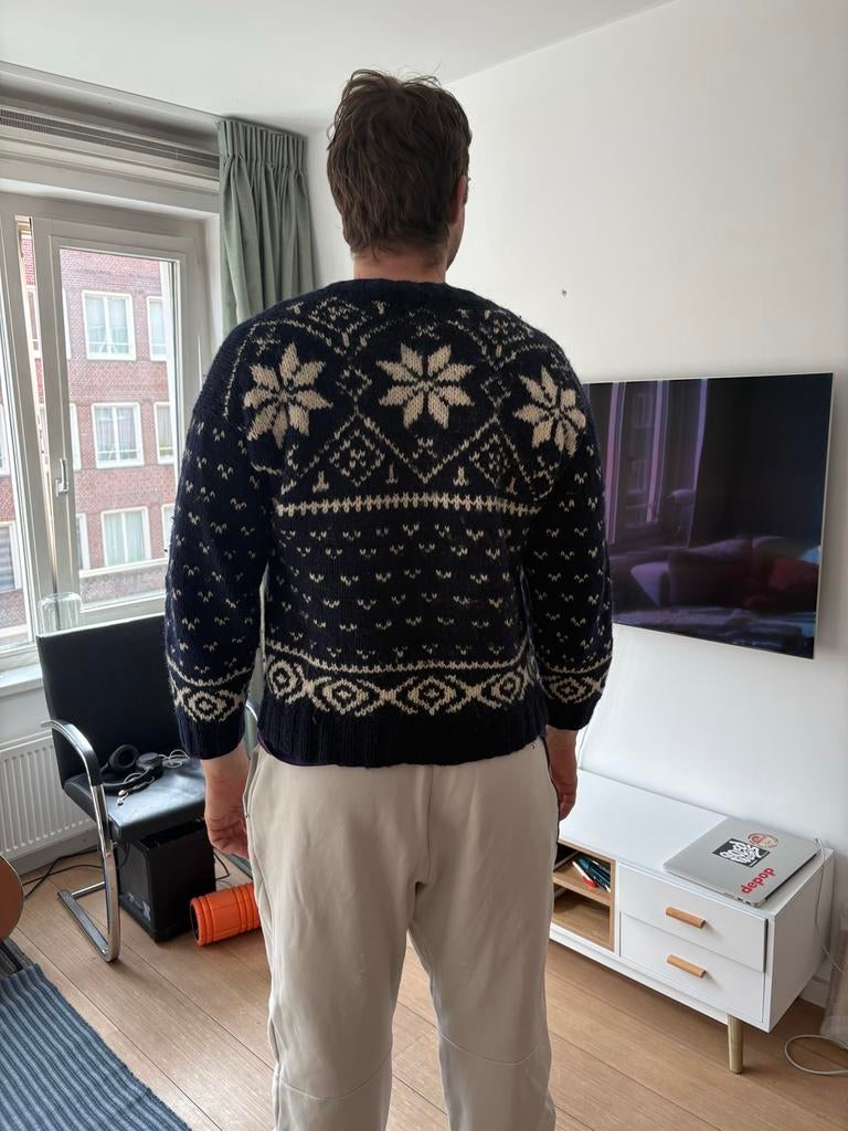 Aquascutum trui XL, Kleding | Heren, Ophalen of Verzenden, Gedragen, Maat 56/58 (XL), Blauw