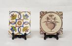 2 oude tegeltjes, Antiek en Kunst, Antiek | Wandborden en Tegels, Ophalen of Verzenden
