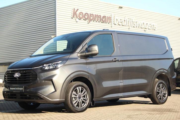 Ford E-Transit Custom 320 L1H1 Limited | 65kWh | 160kW/218pk, Auto's, Bestelauto's, Bedrijf, Te koop, ABS, Achteruitrijcamera