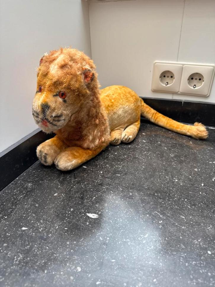 Antieke leeuw, Verzamelen, Speelgoed, Gebruikt, Ophalen of Verzenden