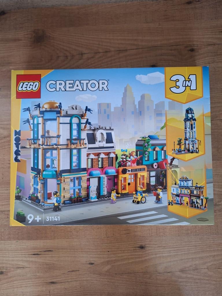 LEGO Creator 3-in-1 Hoofdstraat 31141 Nieuw in doos, Ophalen of Verzenden, Nieuw, Complete set, Lego