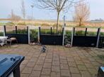 Gratis schutting delen 4x van alluminium., Tuin en Terras, Ophalen, Gebruikt, 200 cm of meer
