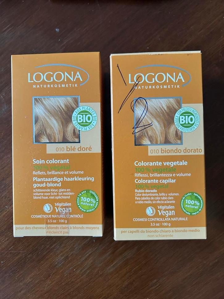 Logona haarkleuring Vegan bijna Gratis, Sieraden, Tassen en Uiterlijk, Uiterlijk | Haarverzorging, Nieuw, Overige typen, Ophalen