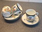 Japanse "Kutani" stijl theekopjes - EGG-SHELL porselein, Ophalen of Verzenden