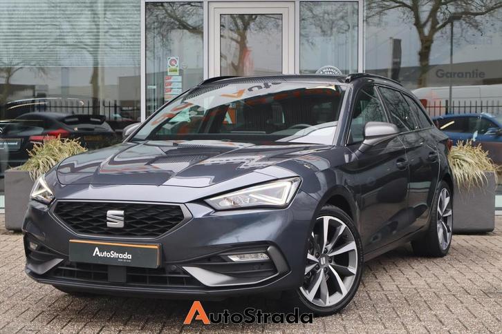 Seat Leon Sportstourer 1.5 FR TSI 150pk | Cruise | Sfeer | V, Auto's, Seat, Bedrijf, Te koop, Leon, ABS, Airbags, Airconditioning