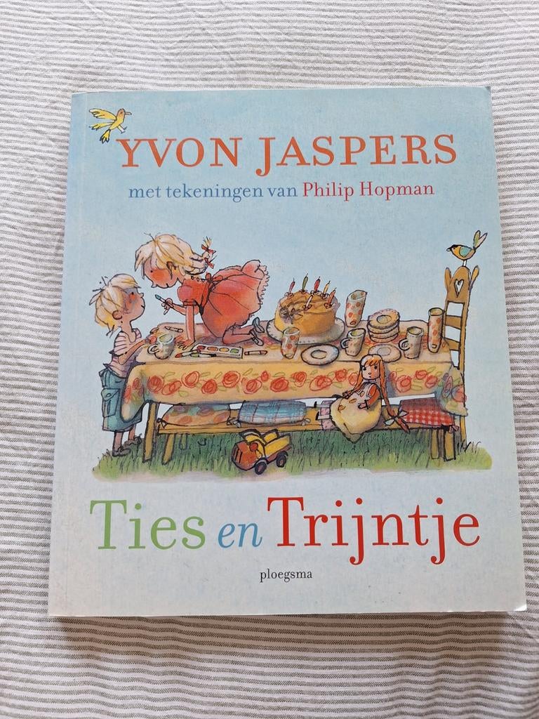 Ties en Trijntje - Kinderboek van Yvon Jaspers, Ophalen of Verzenden, Zo goed als nieuw, Yvon Jaspers, Fictie algemeen
