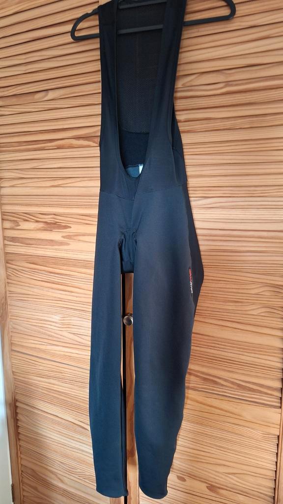 Castelli Airflex Thermo bibtight XL zgan winddicht, Fietsen en Brommers, Fietsaccessoires | Fietskleding, Zo goed als nieuw, Bovenkleding