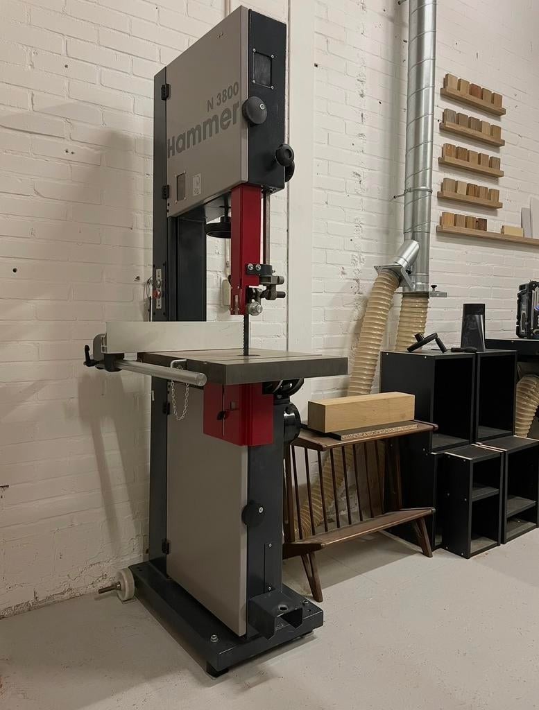 Felder Hammer N3800 Lintzaag, Doe-het-zelf en Verbouw, Ophalen, Gebruikt, 70 mm of meer, Lintzaag