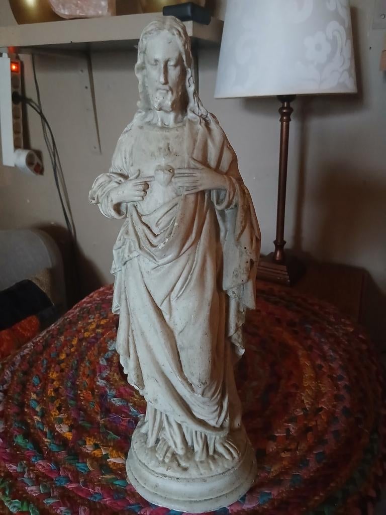 Jezus Heilig Hart beeld, Antiek en Kunst, Ophalen of Verzenden
