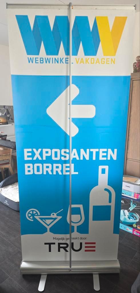 Roll-up banner met draagtas, Hobby en Vrije tijd, Overige Hobby en Vrije tijd, Ophalen of Verzenden