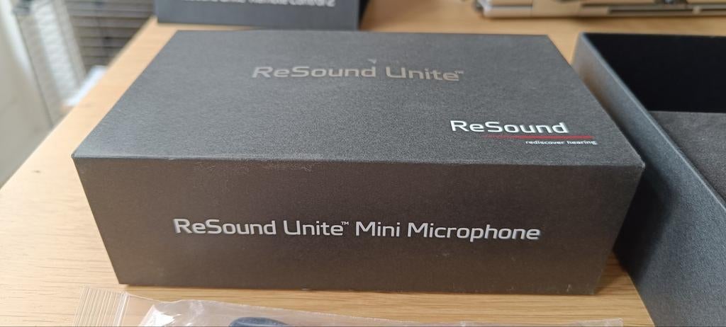 ReSound Unite Mini Microphone ZGAN, Diversen, Verpleegmiddelen, Zo goed als nieuw, Ophalen of Verzenden