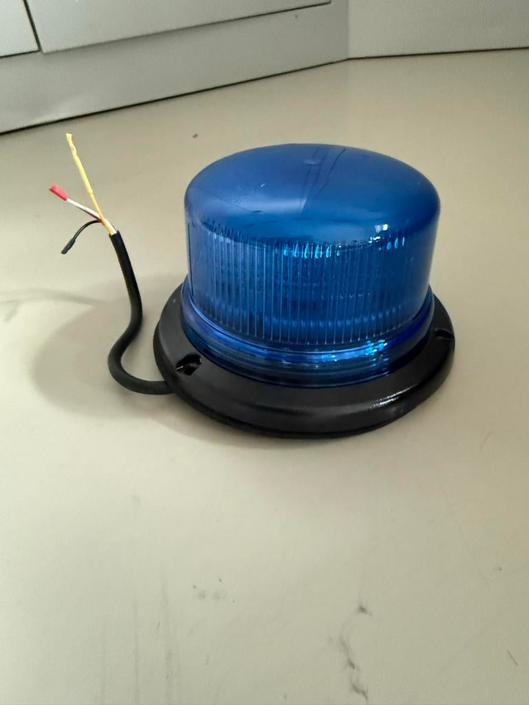 B16 Blauwe LED Flitslamp R65 Gekeurd - Demo Model, Ophalen of Verzenden, Gebruikt, Universele onderdelen