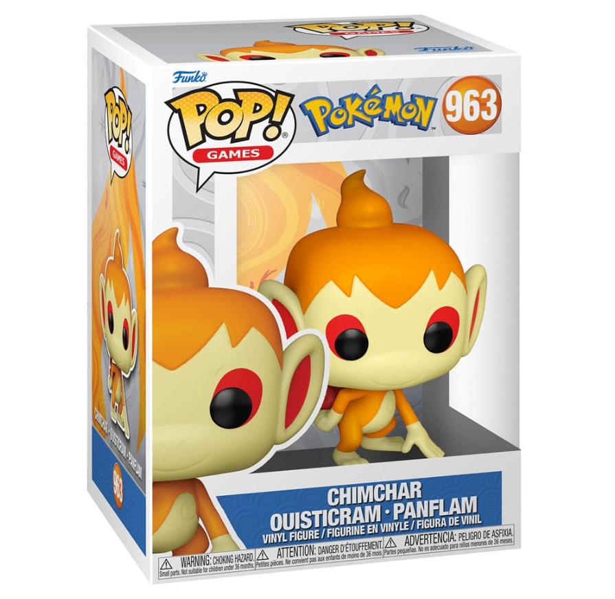 FUNKO - Games - Pokemon - 963 - Chimchar, Verzamelen, Funko EU, B.V., Nieuw, Ophalen of Verzenden, https://funko.com/nl/Contact-Funko-Customer-Care-Form/