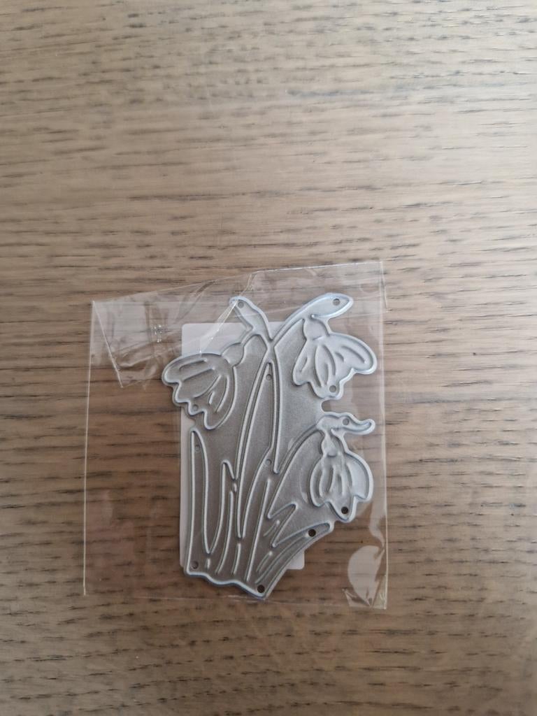 Nieuwe snijmal sneeuwklokjes voor kaarten en scrapbooking, Hobby en Vrije tijd, Ophalen of Verzenden