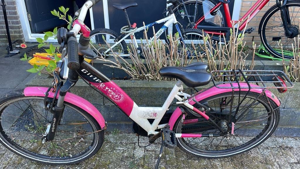 24 inch meisjesfiets - heeft service nodig, Fietsen en Brommers, Fietsen | Meisjes, Ophalen of Verzenden, Gebruikt, 24 inch, Girly