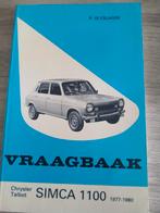 Simca 1100 (1977-1980) Vraagbaak, Verzenden