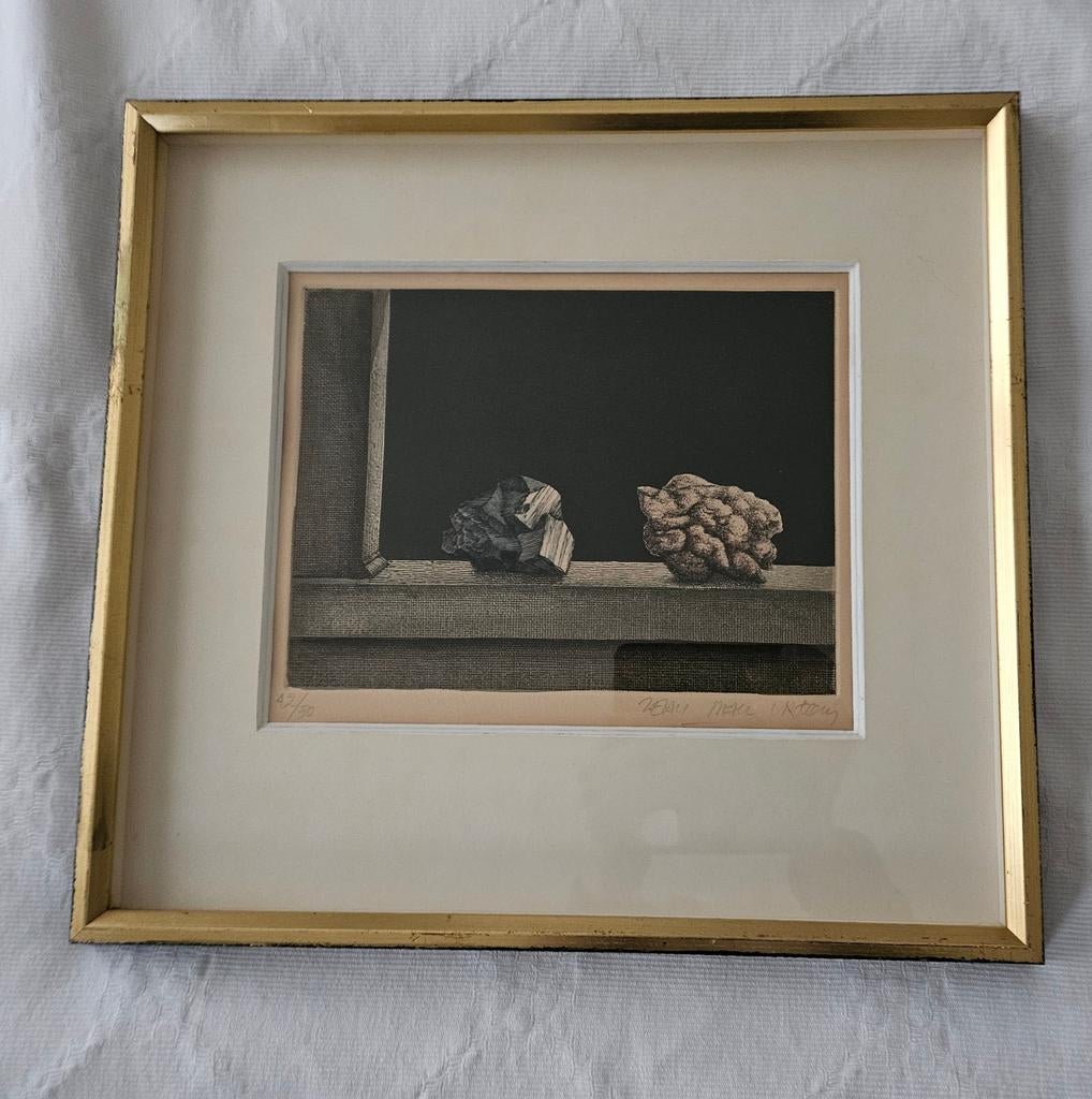 Jean Paul Vroom - Mooi Ingelijste Grafiek, Ophalen of Verzenden