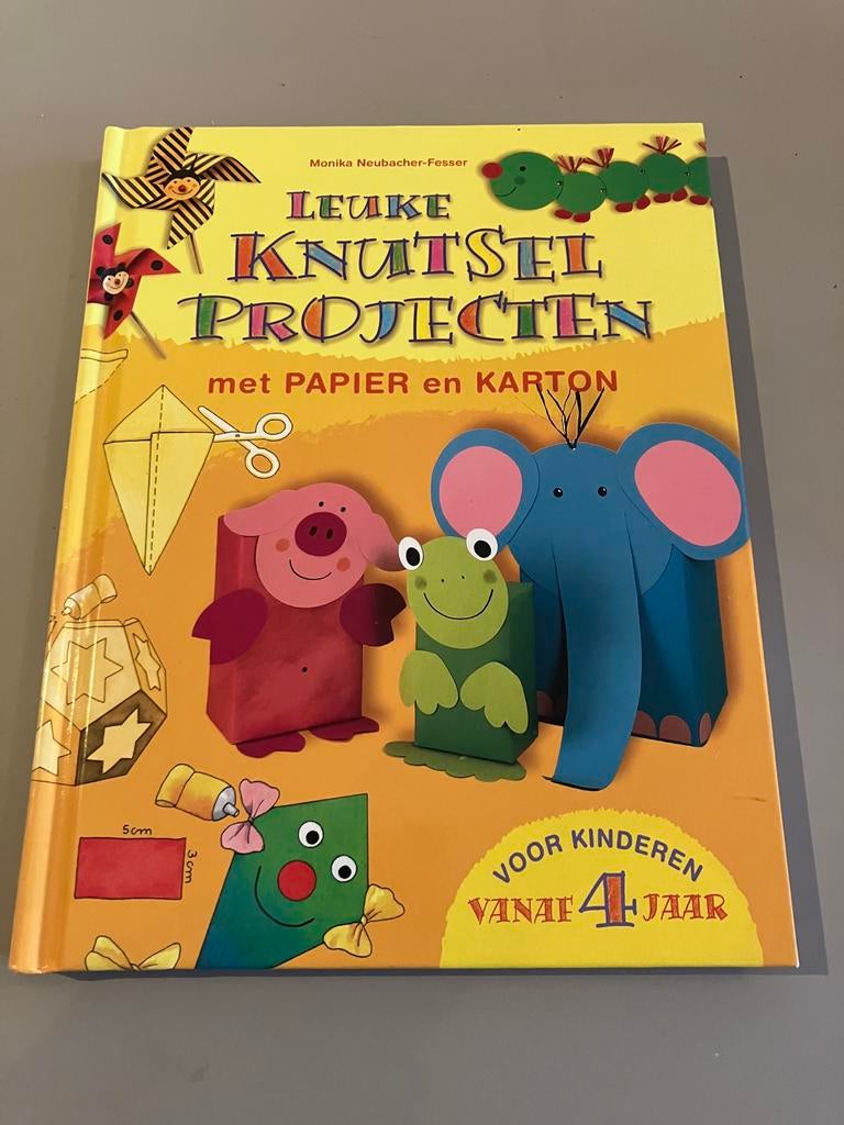 Leuke Knutsel Projecten met Papier en Karton, Hobby en Vrije tijd, Knutselen, Ophalen of Verzenden, Gebruikt, Overige typen