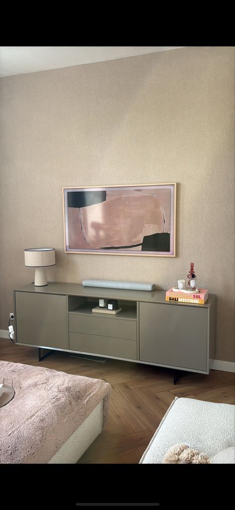 Samsung The Frame 55 inch 2020 QLED Smart TV, QLED, Ophalen of Verzenden, Zo goed als nieuw, Samsung