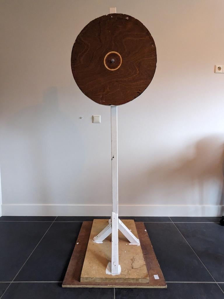 Rad van Fortuin / Avontuur - optische illusie - draaischrijf, Hobby en Vrije tijd, Ophalen, Gebruikt