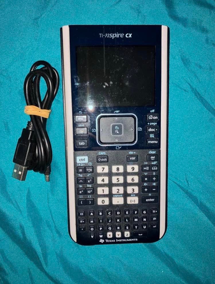 Ti Nspire CX, Diversen, Rekenmachines, Ophalen of Verzenden, Grafische rekenmachine, Zo goed als nieuw
