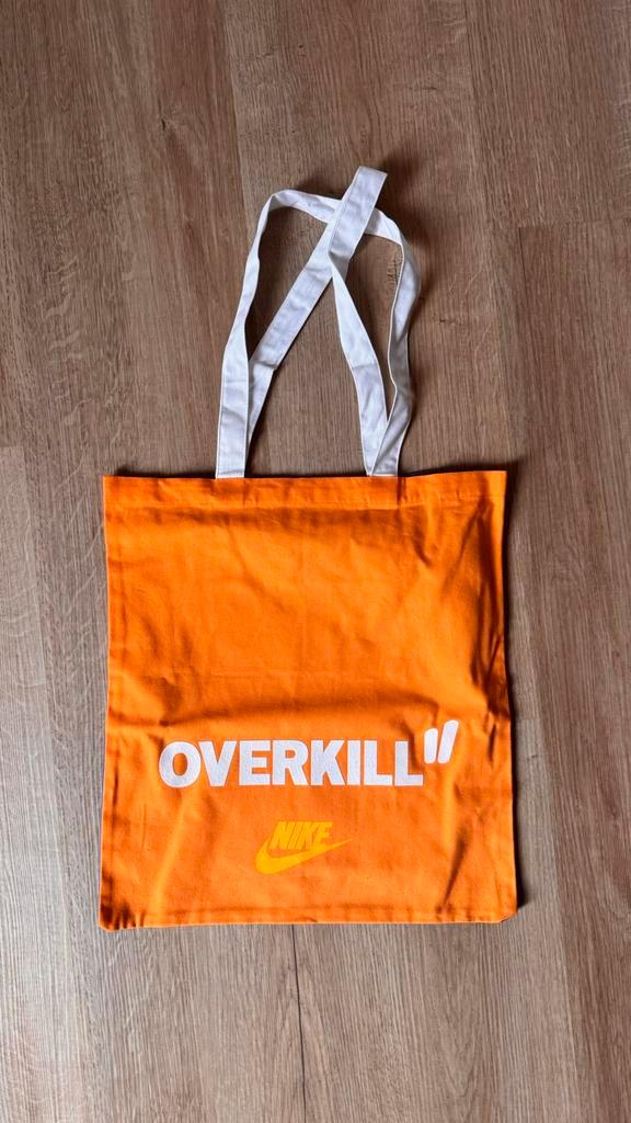 Nike X Overkill Tote 3 verschillende kleuren, Ophalen of Verzenden, Zo goed als nieuw, 30 cm of meer, Minder dan 35 cm
