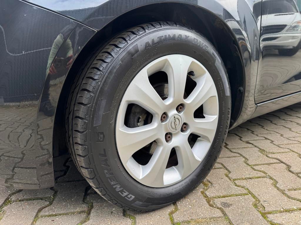 Opel Agila 1.2 Enjoy - 1e Eigenaar - Airco - New Apk - Lage, Auto's, Voorwielaandrijving, 4 cilinders, 965 kg, Zwart