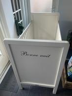 Ledikant bonne nuit + aerosleepmatras + topper + hoeslakens, Ophalen, Gebruikt, Ledikant