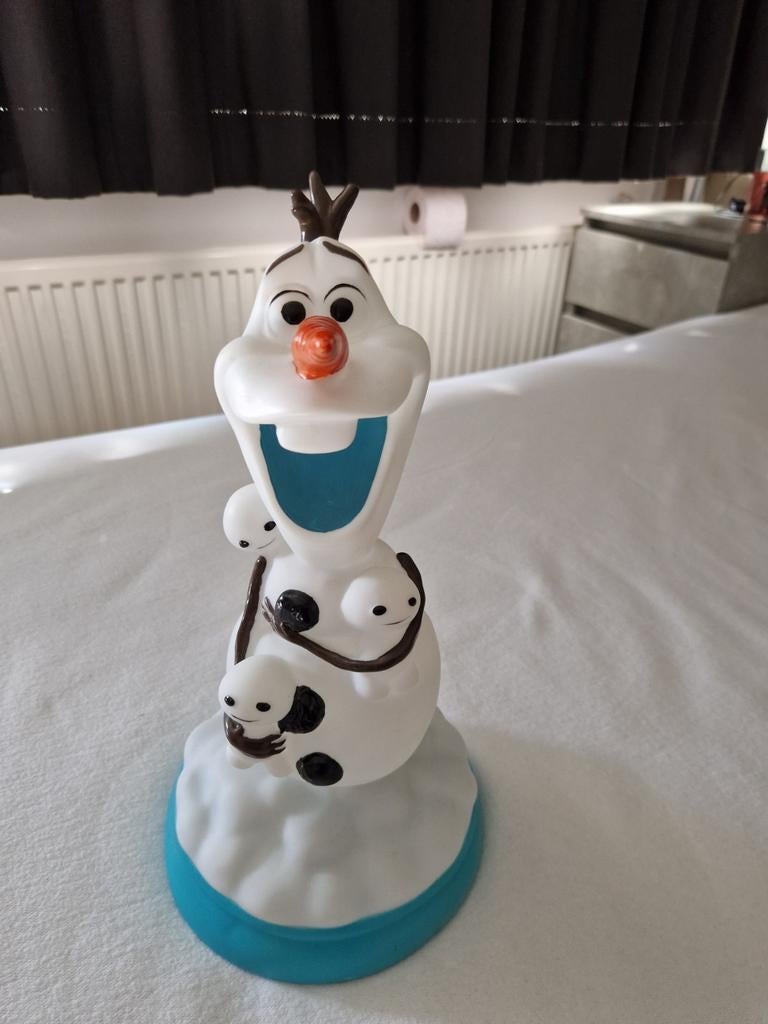 Olaf Nachtlampje met Snowgies - Disney Frozen, Ophalen of Verzenden, Gebruikt, Jongen of Meisje